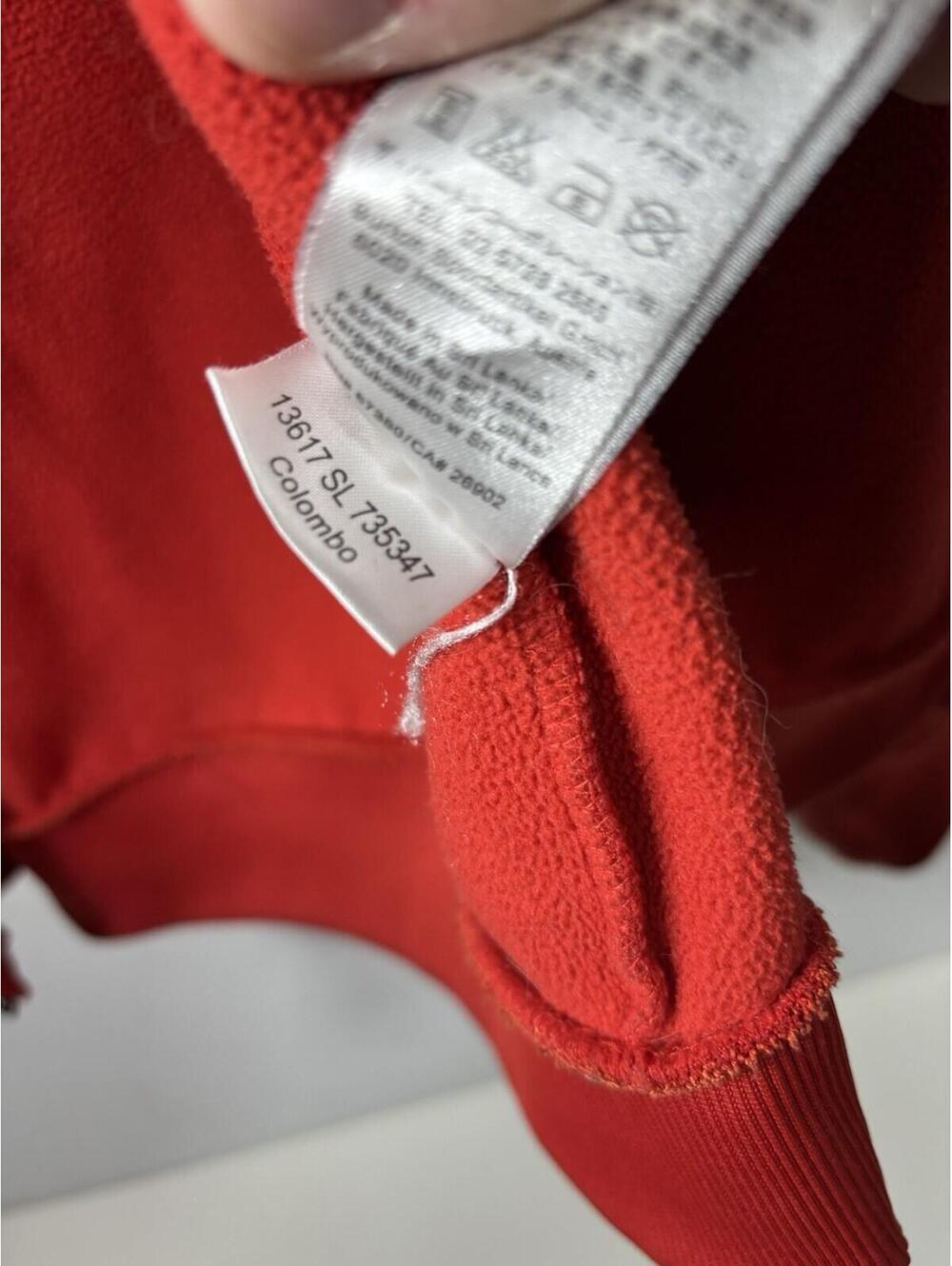Burton Dry ride Hoodie Red Men's Large Full Zip Read - Picture 12 of 15
